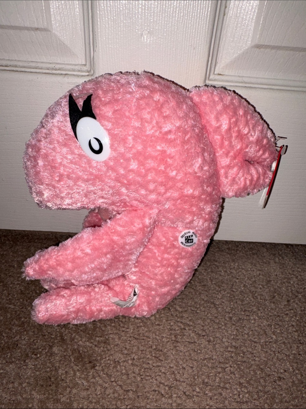 Kohl's Pink Plush Fish from Dr Seuss